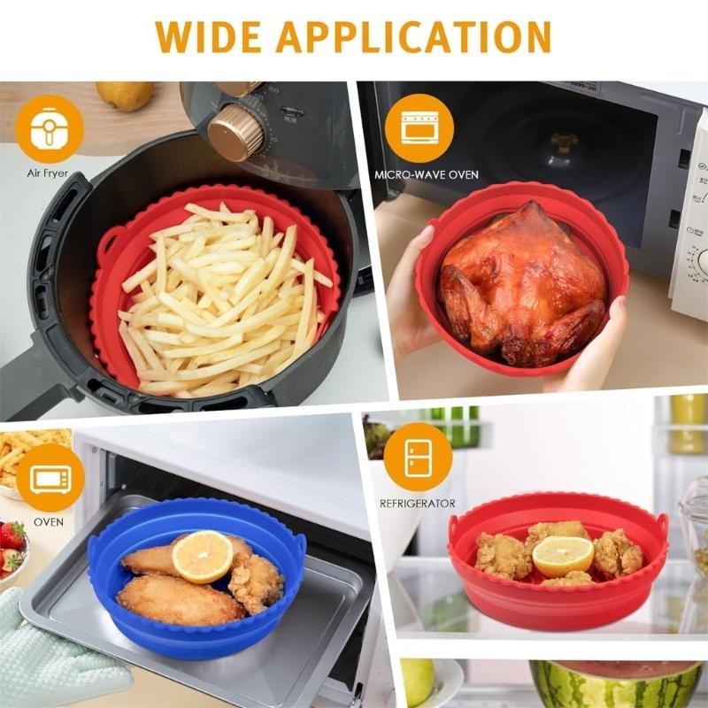 D0AB 2팩 에어 프라이어 실리콘 라이너 에어 프라이 - Mini Waffle Maker Machine 리뷰 및 가격