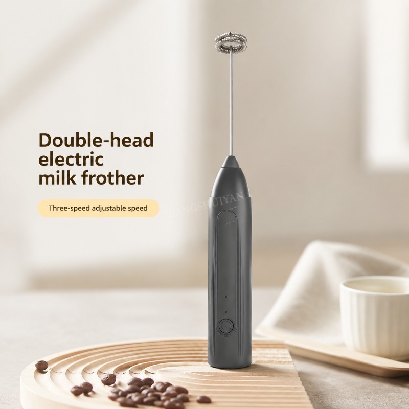미니 우유 거품기 USB 충전식 3단 속도 조절 거품  - Electric Milk Frother Handheld 리뷰 및 가격