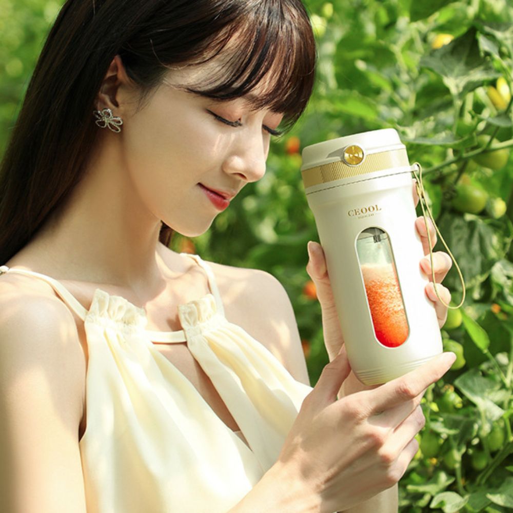 휴대용 4/10 블레이드 과일 블렌더 컵, 분리형 빨대 - Laundry 리뷰 및 가격