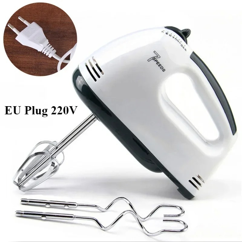 7단 전기 핸드 믹서 자동 블렌더 크림, 계란, 케이크 - Immersion Hand Blender Set 리뷰 및 가격