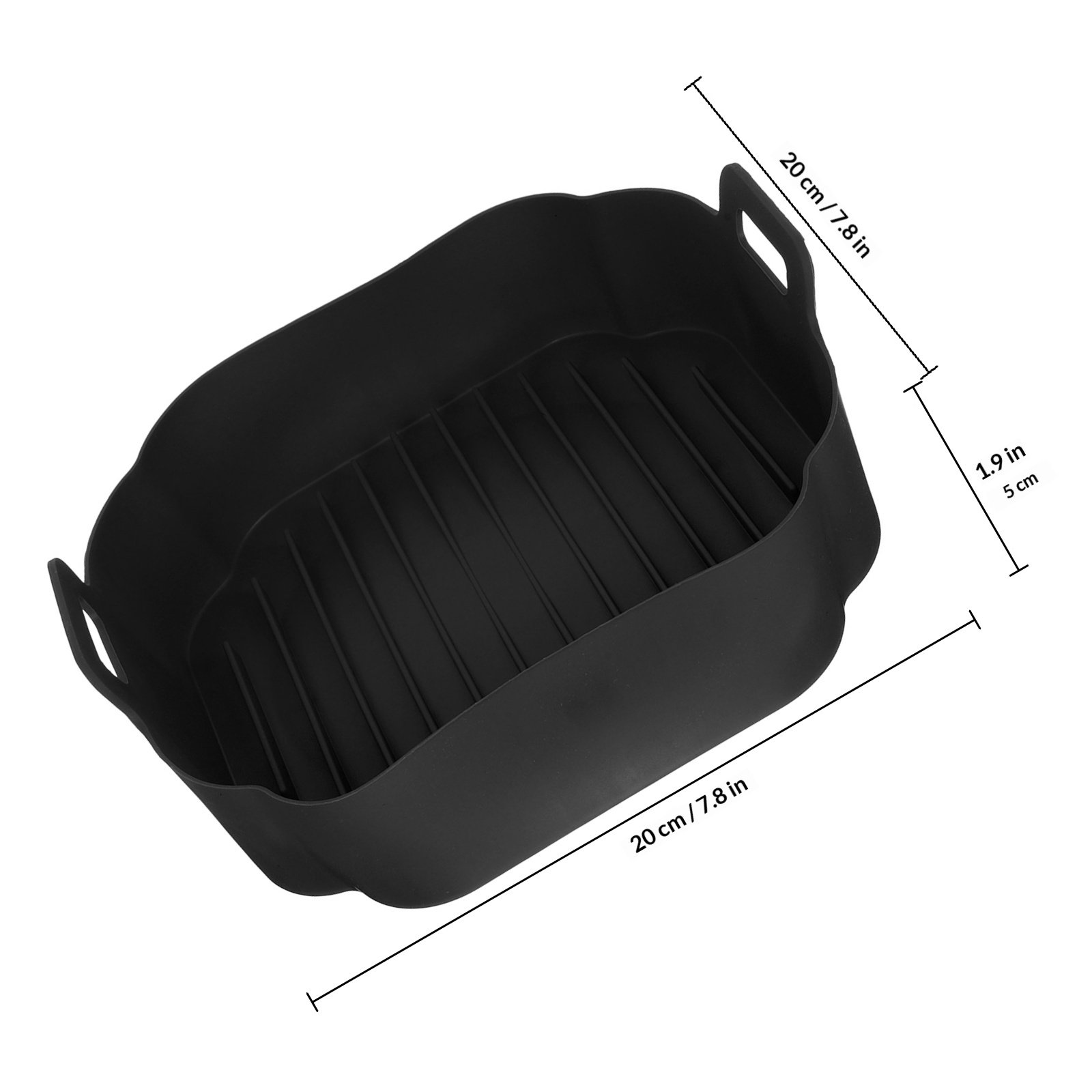실리콘 에어프라이어용 내부 라이너, 눌어붙지 않는 베이 - Air Fryer Silicone Pot Liner 리뷰 및 가격