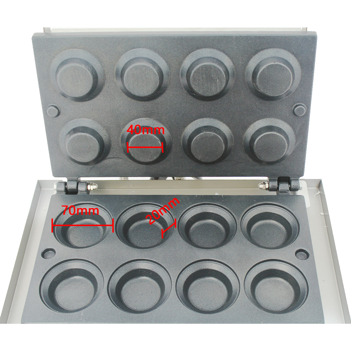 HPH2O 상업용 논스틱 전기 에그 타르트 메이커 기계 - Mini Waffle Maker Machine 리뷰 및 가격
