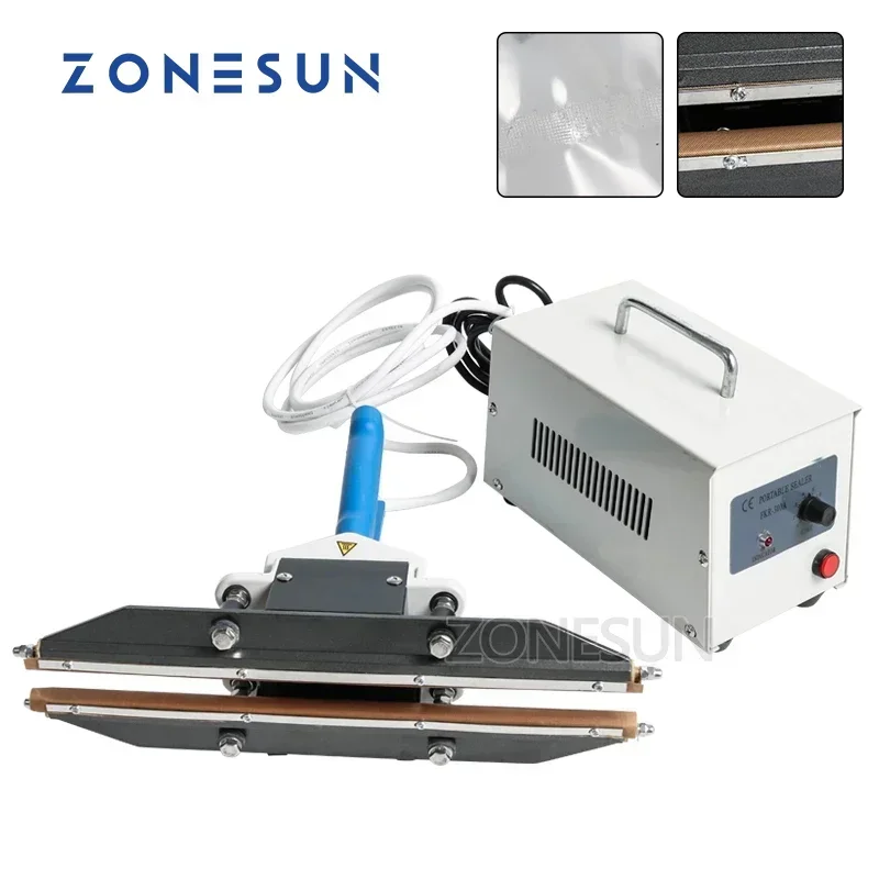 ZONESUN 400mm 수동 열 밀봉기, 알루미늄 호 - Food Vacuum Sealer Machine 리뷰 및 가격