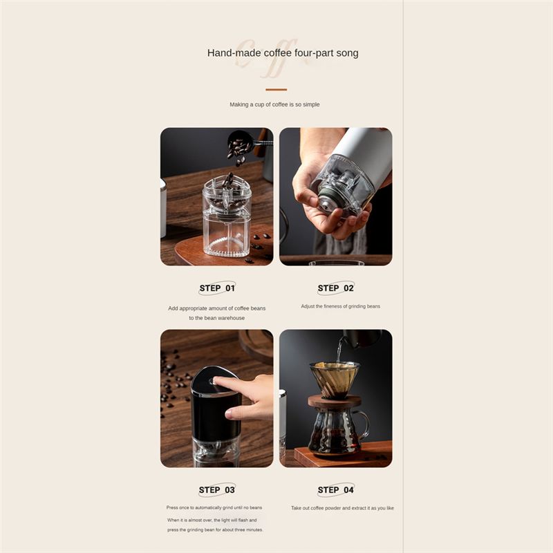 [연마재] USB 커피 분쇄기 155ml, 전문가용 세 - Coffee Bean Grinder Electric 리뷰 및 가격