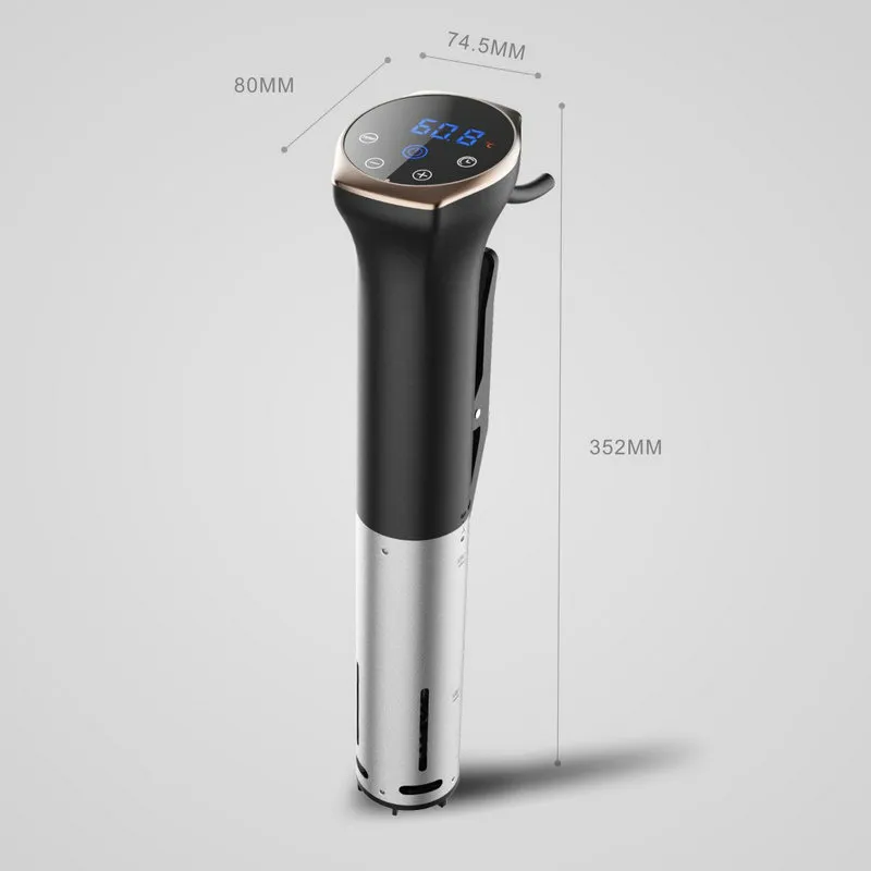 스마트 수비드 조리기, 정밀한 온도 제어, 저온에서의  - Digital Sous Vide Precision Cooker 리뷰 및 가격